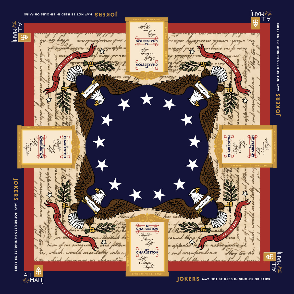 Americana - Luxury Playing Mat