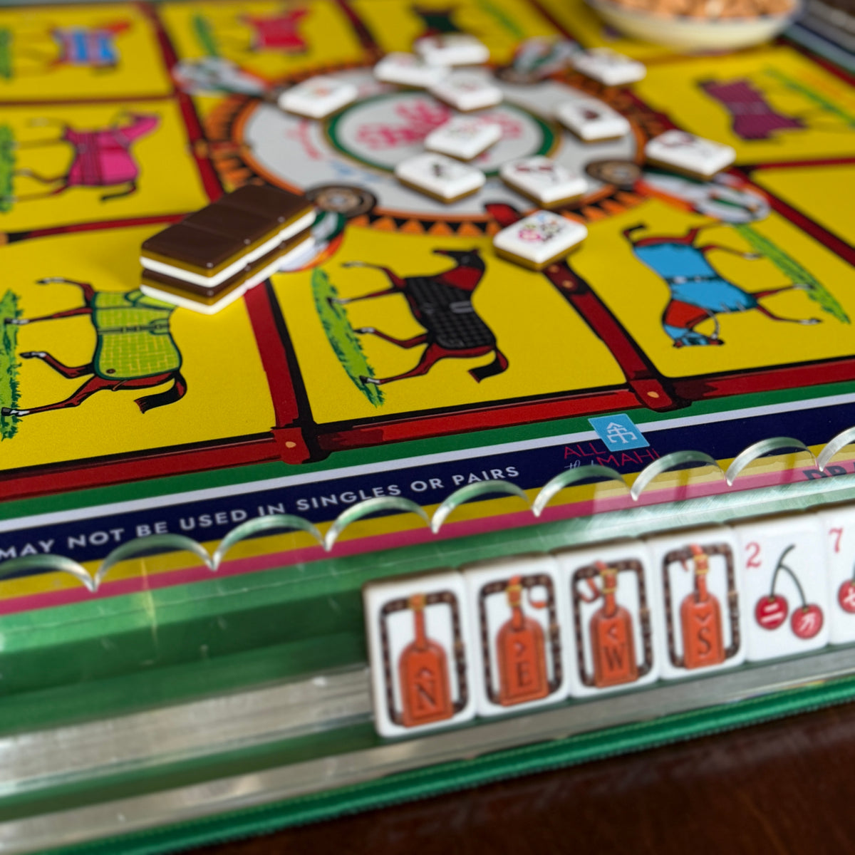 Signature Mahjong Racks - Solid Acrylic - Clear