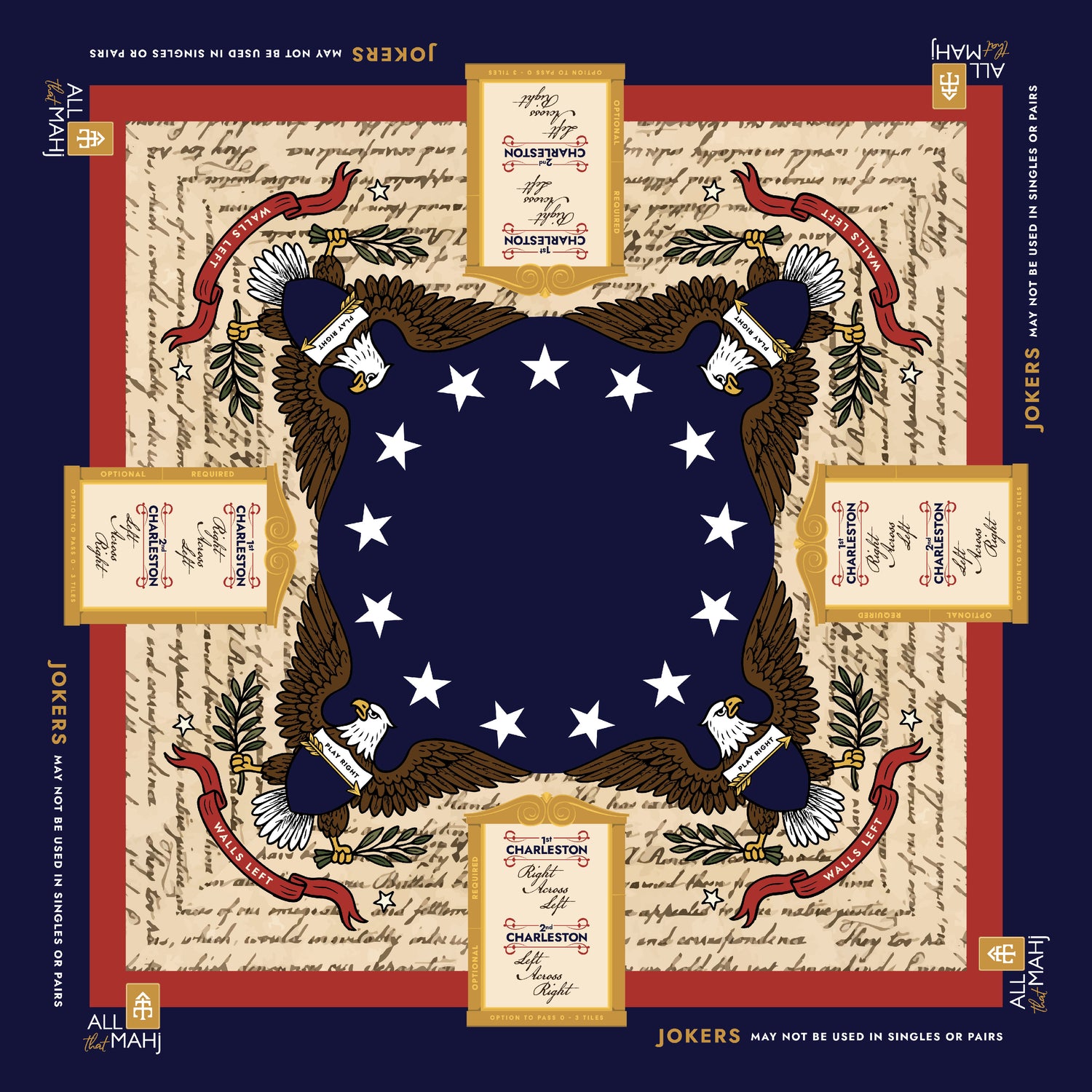 Americana - Luxury Playing Mat