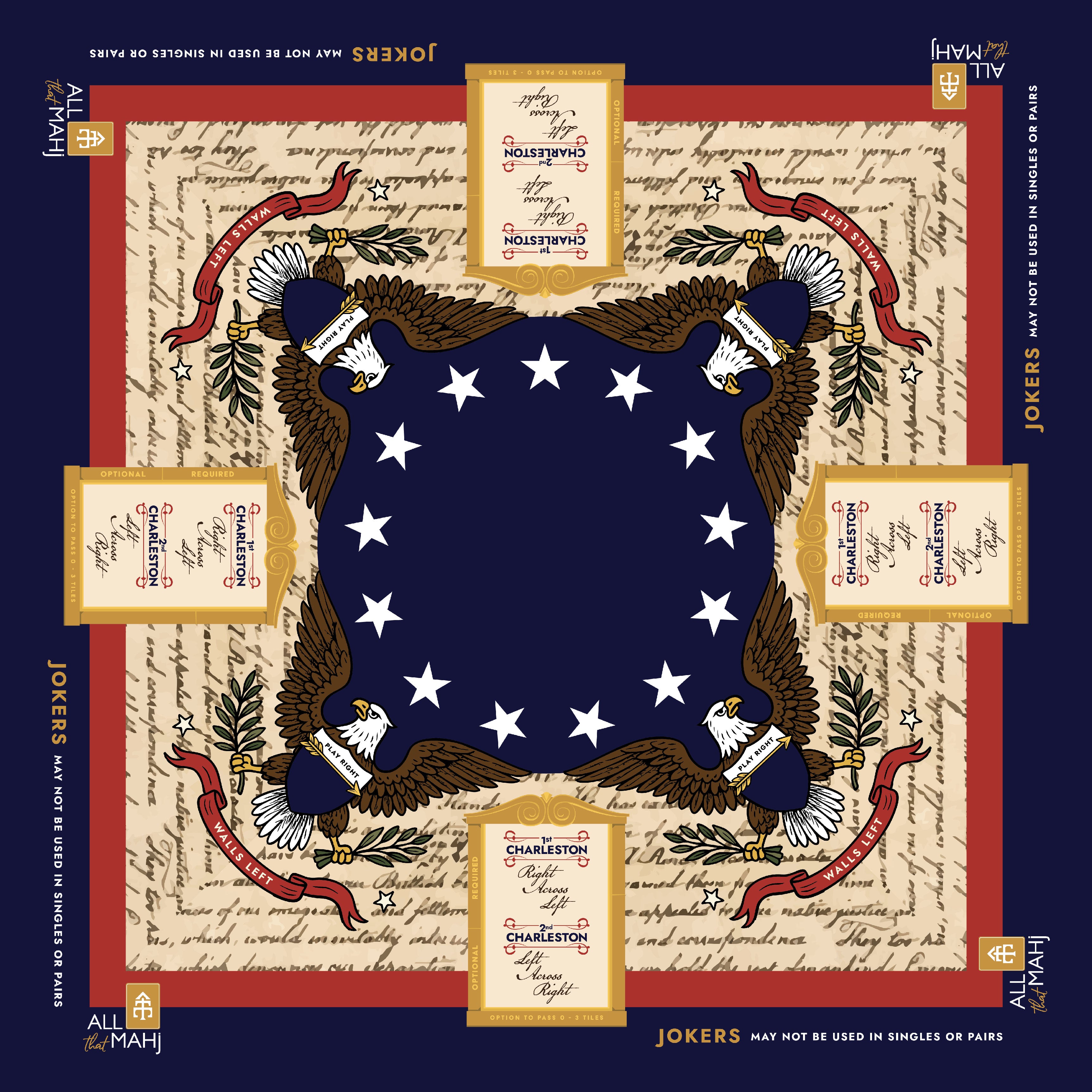 Americana - Luxury Playing Mat