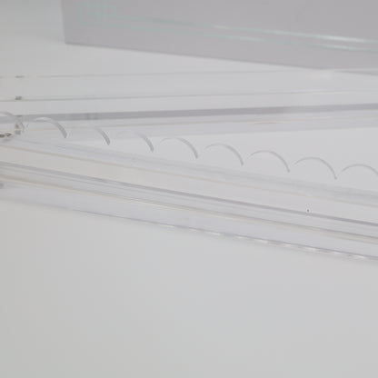 Signature Mahjong Racks - Solid Acrylic - Clear